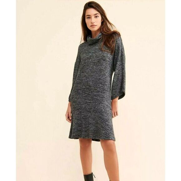 Anthropologie Dresses & Skirts - Anthropologie Saturday Sunday Women’s Size Small Juliet Dress Heather Grey